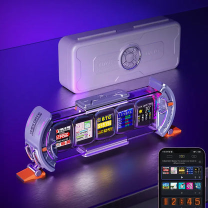 ⚡ Divoom Times Gate Gaming Pixel Art Smart Clock, LED Screen, App-Controlled⚡