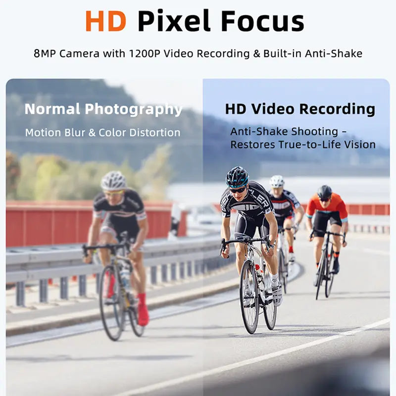 🎥 2K Smart Sports Sunglasses | Built-in Camera Bluetooth Audio & AI Assistant